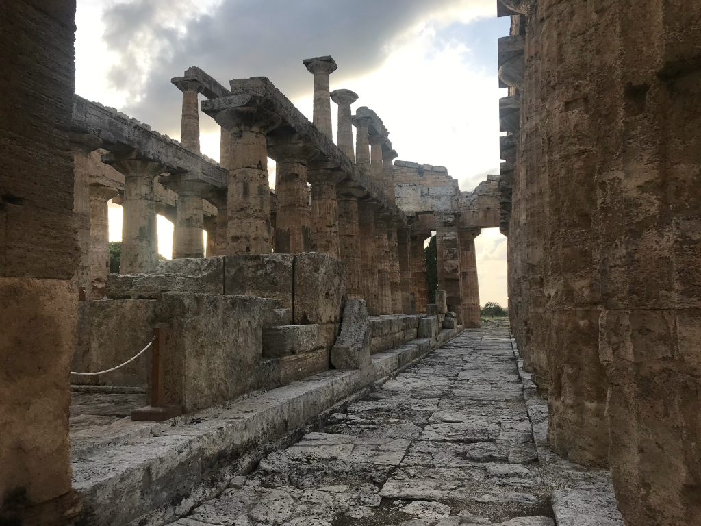 Temple of Neptune, Paestum, Italy.